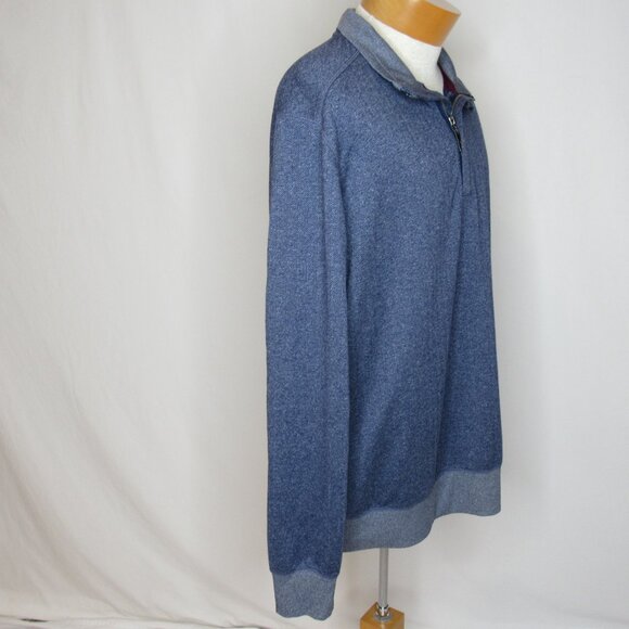 Tommy Bahama Blue Island Pro-Formance Half-Zip Pullover Sweatshirt Men's L - Picture 4 of 8